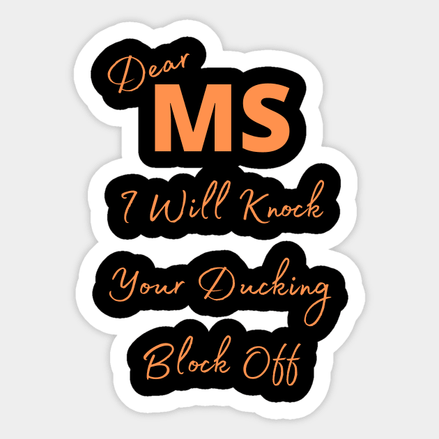 MS Awareness Sticker by JrxFoundation